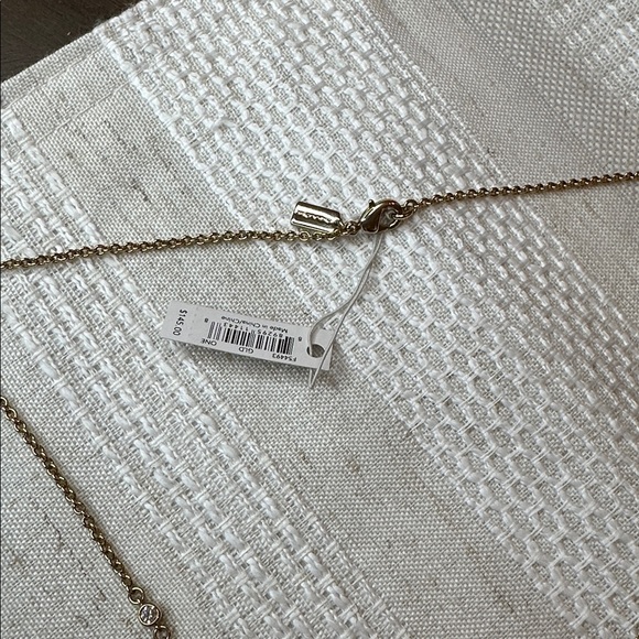 Coach Pave Signature C Y Necklace Style No. 54493 - Picture 9 of 10